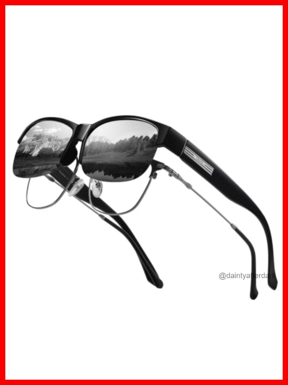 Polarized HD Over Glasses Sunglasses for Men Women